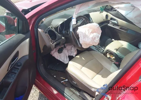 2014 Chevrolet Cruze 2Lt Auto из США, поврежденный, VIN 1G1PE5SBXE7430248